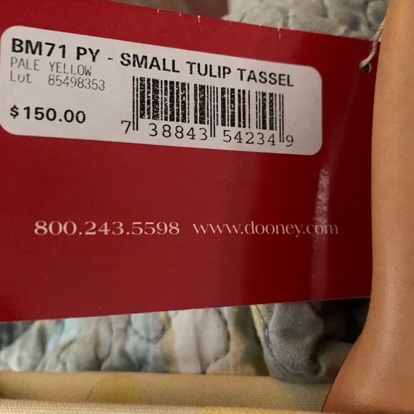 Dooney and Bourke Small Tulip Tassel Tote NWT - Picture 4 of 12